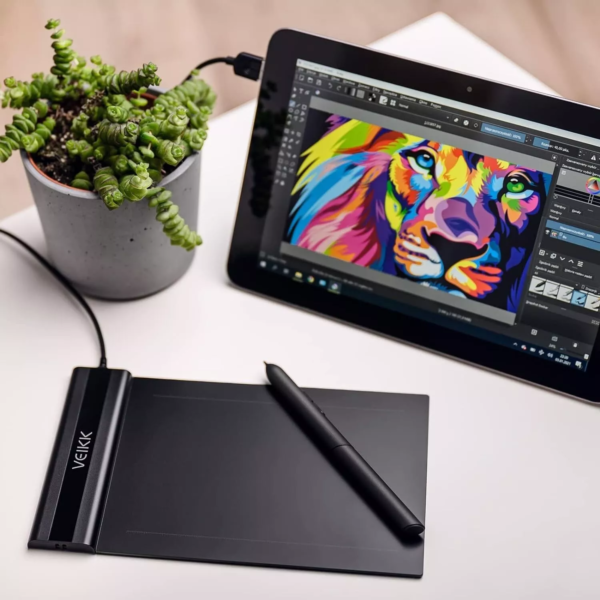 Ultra-Thin Graphics Tablet – Professional 6x4 Inch Drawing Tab with Battery-Free - Image 6