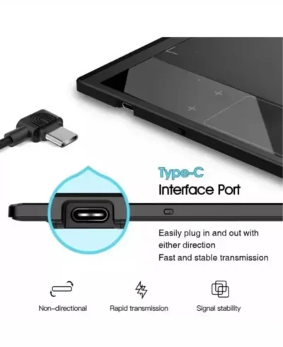 A30 VEIKK 10x6 inch Digital Graphics Drawing Tablet with Battery Free Pen - Image 2
