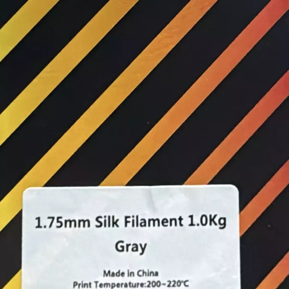 1.75MM SILK PLA 3D Printer Filament 1KG Fits for Most FDM 3D Printers (Grey) - Image 10
