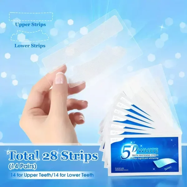 Teeth Whitening Strips TOOTH BLEACHING SAFE WHITE PROFESSIONAL 7/14 Pairs - Image 6