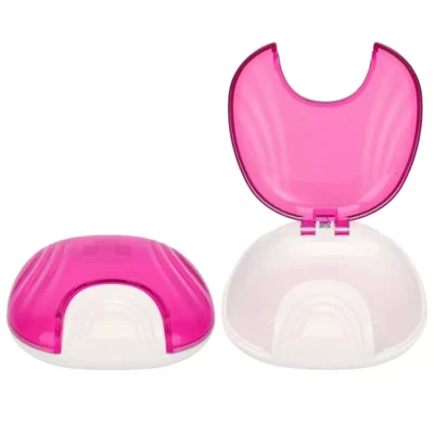 Orthodontic Retainer Box, Denture Storage Case Easy To Clean for Home for Office - Image 3