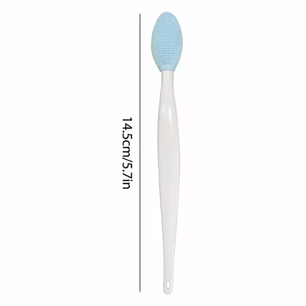 2pcs, Silicone face brush for skin care, exfoliation, nose, blackhead cleaner - Image 9