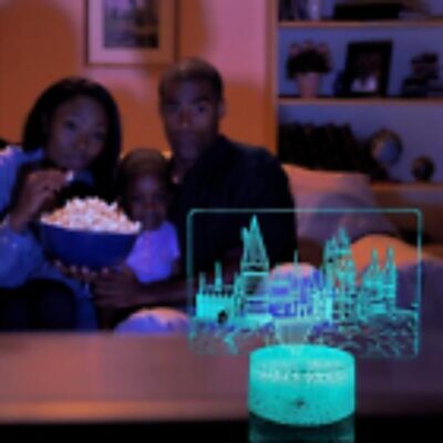 Hogwarts Castle 3D Night Light- Magical Lamp with 7 Colors & 3 Enchanting Design - Image 5