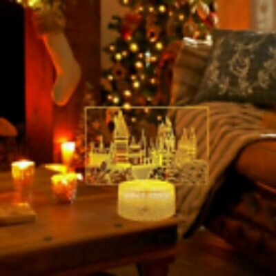 Hogwarts Castle 3D Night Light- Magical Lamp with 7 Colors & 3 Enchanting Design - Image 7