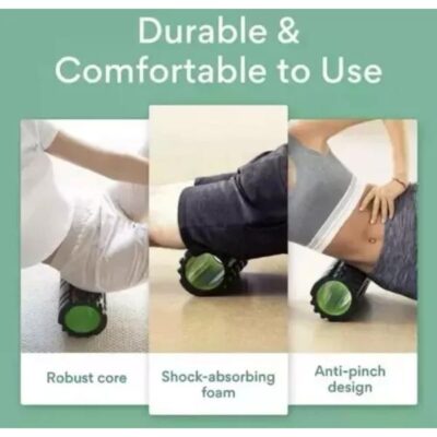 Massage Foam Roller Grid Pilates Physio Yoga Muscle Rehab Trigger Point Gym Fit. - Image 2
