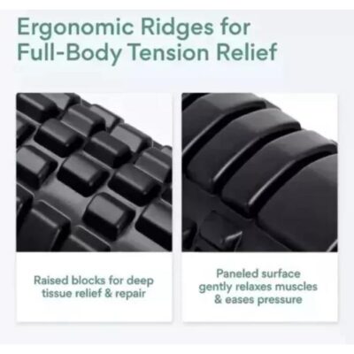 Massage Foam Roller Grid Pilates Physio Yoga Muscle Rehab Trigger Point Gym Fit. - Image 4