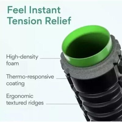 Massage Foam Roller Grid Pilates Physio Yoga Muscle Rehab Trigger Point Gym Fit. - Image 5