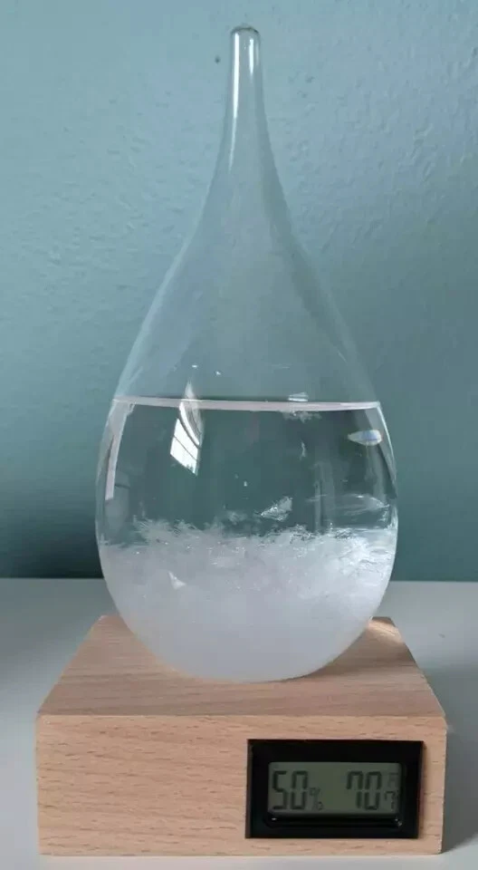 GMISS Storm Glass Weather Forecaster – Nordic Style Decorative Water Drop