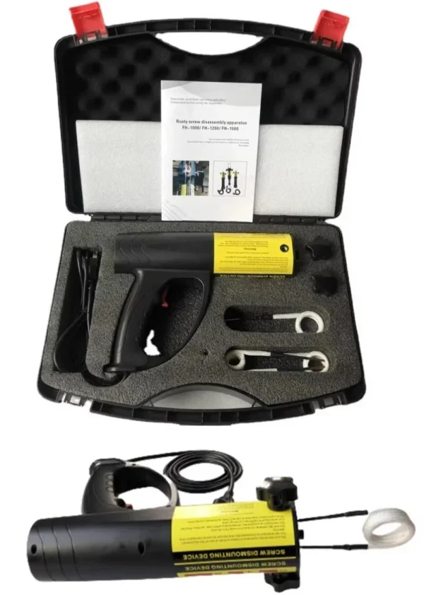 Magnetic Induction Heater Kit Handheld Ductor 3 round coils