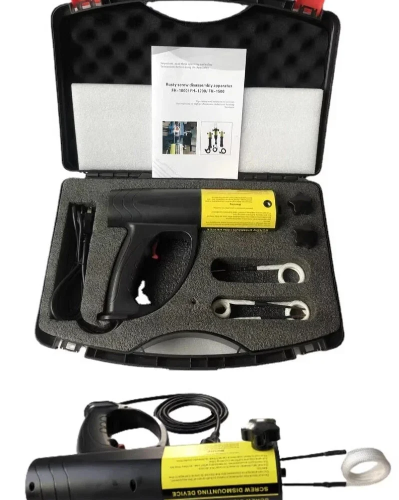 Magnetic Induction Heater Kit Handheld Ductor 3 round coils