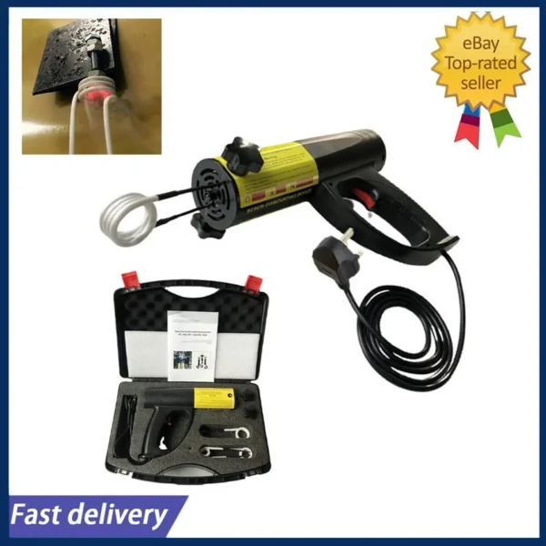 Magnetic Induction Heater Kit Handheld Ductor 3 round coils - Image 4