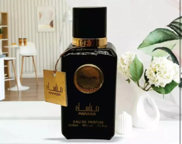 Dirham oud Gold 100ml Unisex EDP – Luxurious Arabian Perfume, Expiry 07/2029 - Image 3