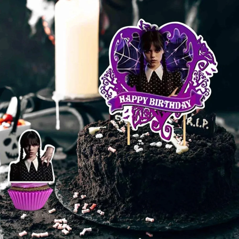 Wednesdays Addams Party Decor, Birthday Party Supplies