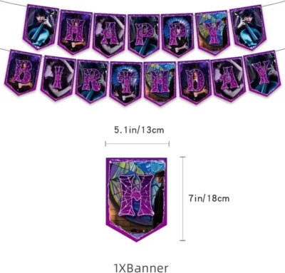 Wednesdays Addams Party Decor, Birthday Party Supplies - Image 2