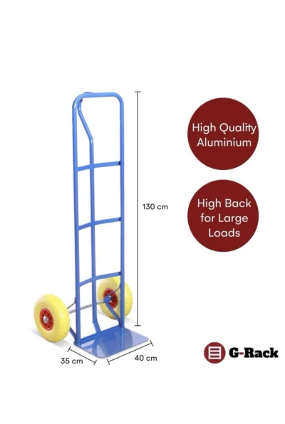 325Kg Sack Truck Heavy Duty HandTrolley Car Industrial Solid PU Wheel Tyre