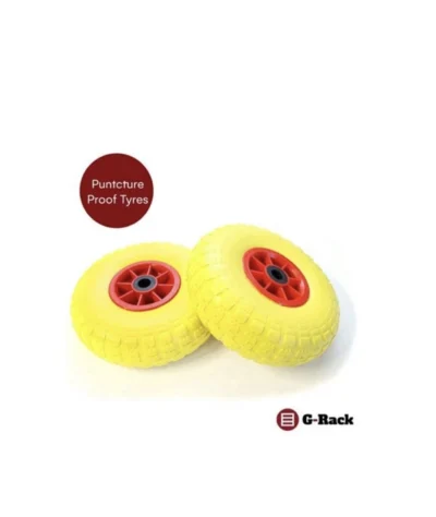 325Kg Sack Truck Heavy Duty HandTrolley Car Industrial Solid PU Wheel Tyre - Image 2