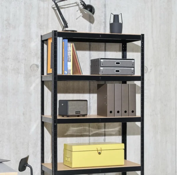 Rack Garage Shelving Units 180x120x45cm Single Bay 5 Tier Shelf Heavy Duty - Image 3
