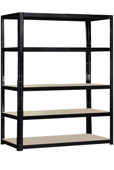 Rack Garage Shelving Units 180x120x45cm Single Bay 5 Tier Shelf Heavy Duty - Image 4