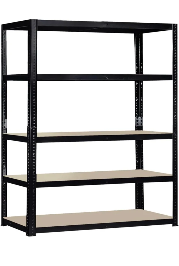 Rack Garage Shelving Units 180x120x45cm Single Bay 5 Tier Shelf Heavy Duty - Image 4