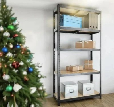 Rack Garage Shelving Units 180x120x45cm Single Bay 5 Tier Shelf Heavy Duty - Image 6