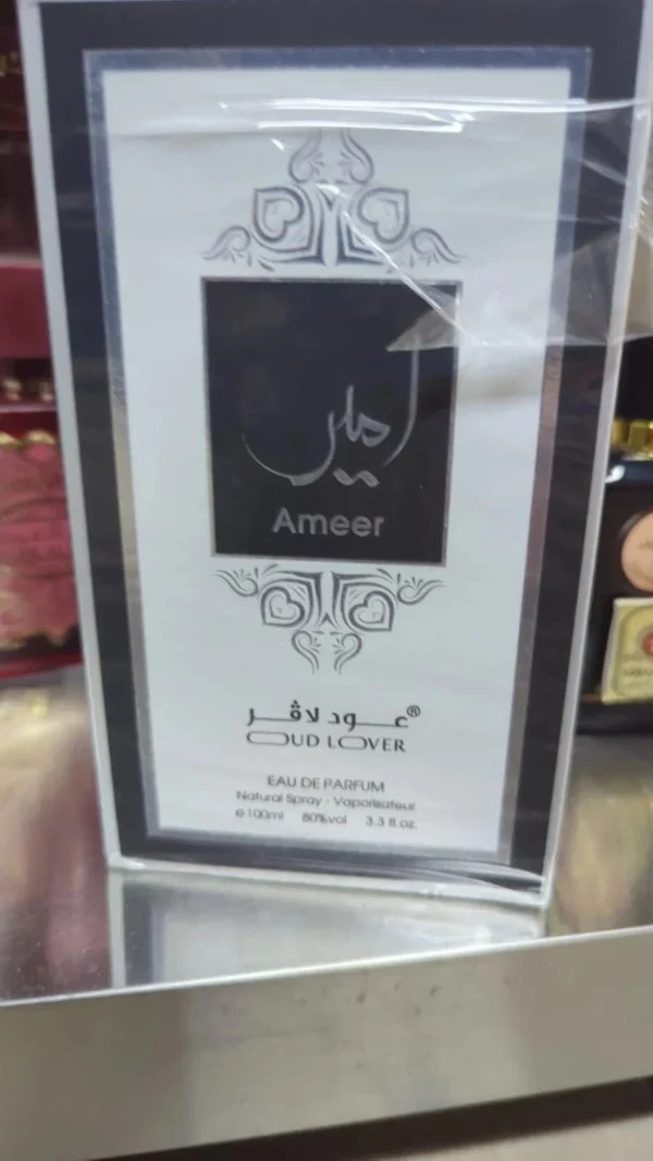 Ameer Oud Lover Eau de Parfum 100ml – Unisex Long Lasting Luxury Fragrance - Image 2