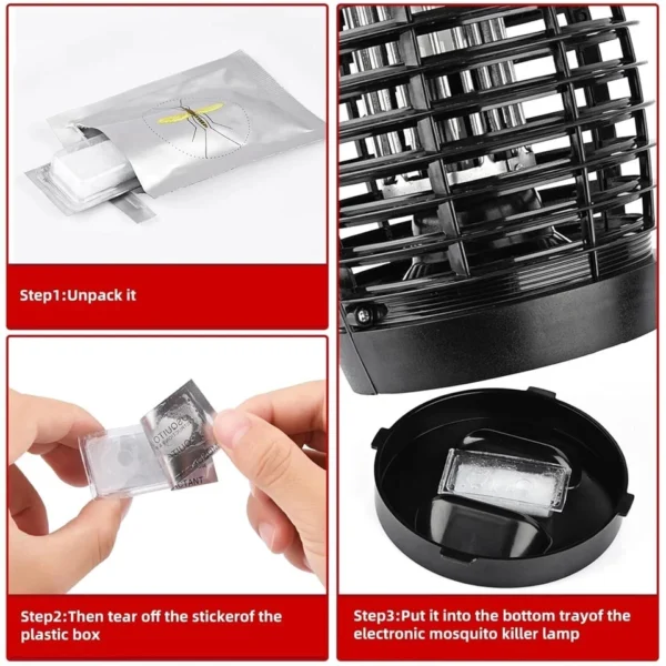 Mosquito Killer Lamp Zapper Bug Fly Insect Trap UV Light - Image 2