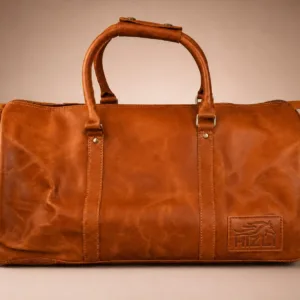Full Grain Leather Weekender Bag, Handmade Duffle Travel Luggage, Vintage Crazy Horse Finish (Copy)