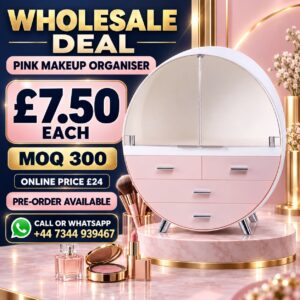 🔥 WHOLESALE DEAL – MAKEUP ORGANISERS 🔥