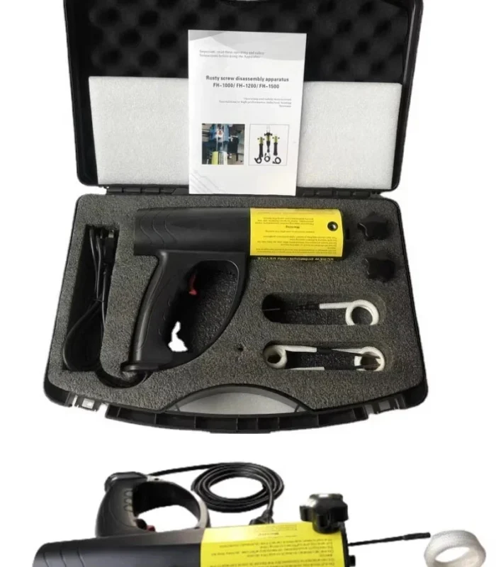 Magnetic Induction Heater Kit Handheld Ductor 3 round coils