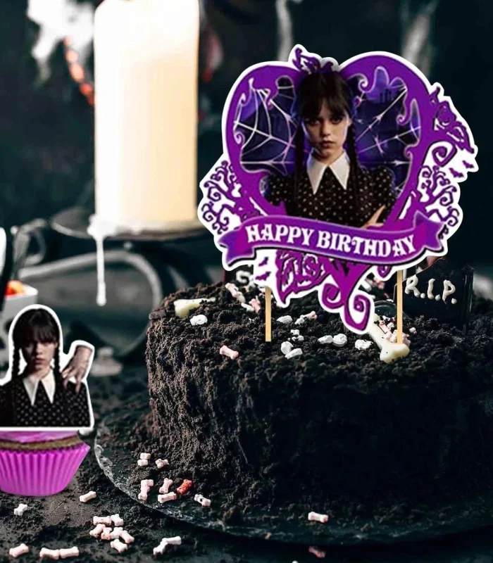 Wednesdays Addams Party Decor, Birthday Party Supplies