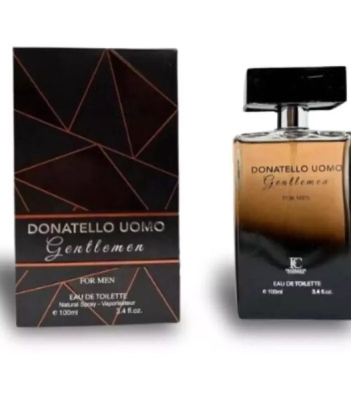Donatello UOMO Gentleman Eau de Toilette – Amber Woody Fragrance for Men